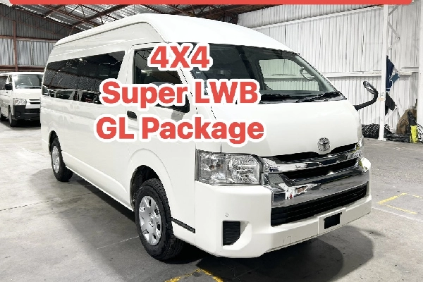Hiace Super Long Wheelbase 4WD (SLWB) Australia – Spacious Toyota Van for Touring & Camper Conversions