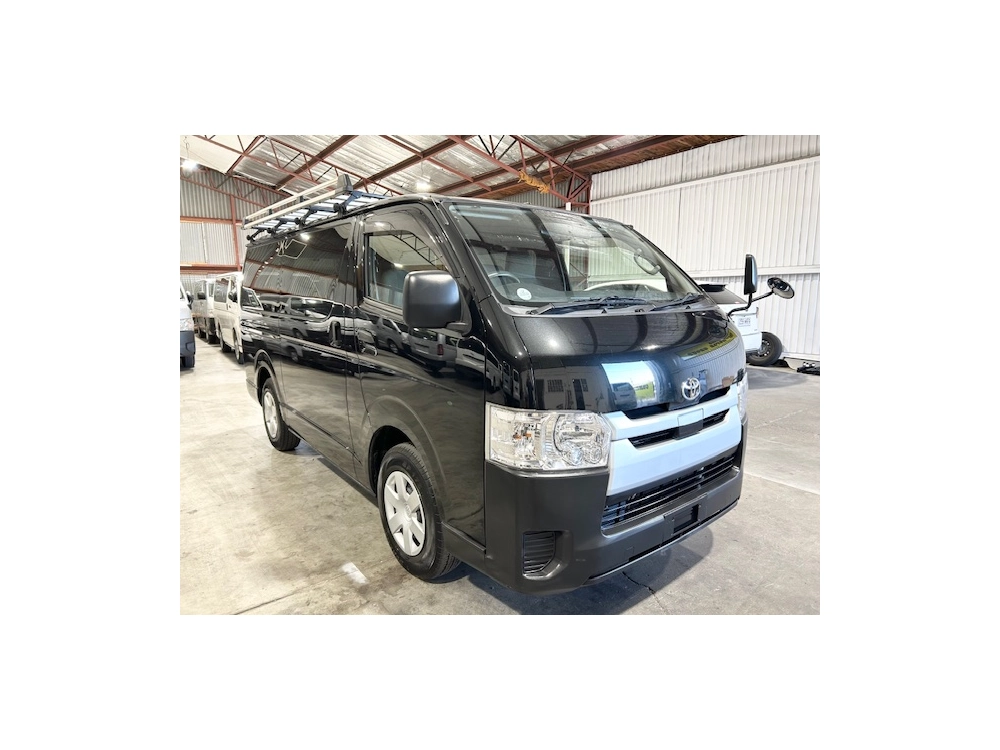 2020 Toyota Hiace === Heavy Duty ROOFRACK === RARE BLACK METALLIC