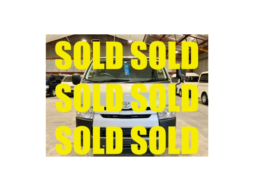 2018 Toyota Hiace 2.8L DIESEL TURBO *** BIG SALE *** WAS $34,995 _ NOW $31,595