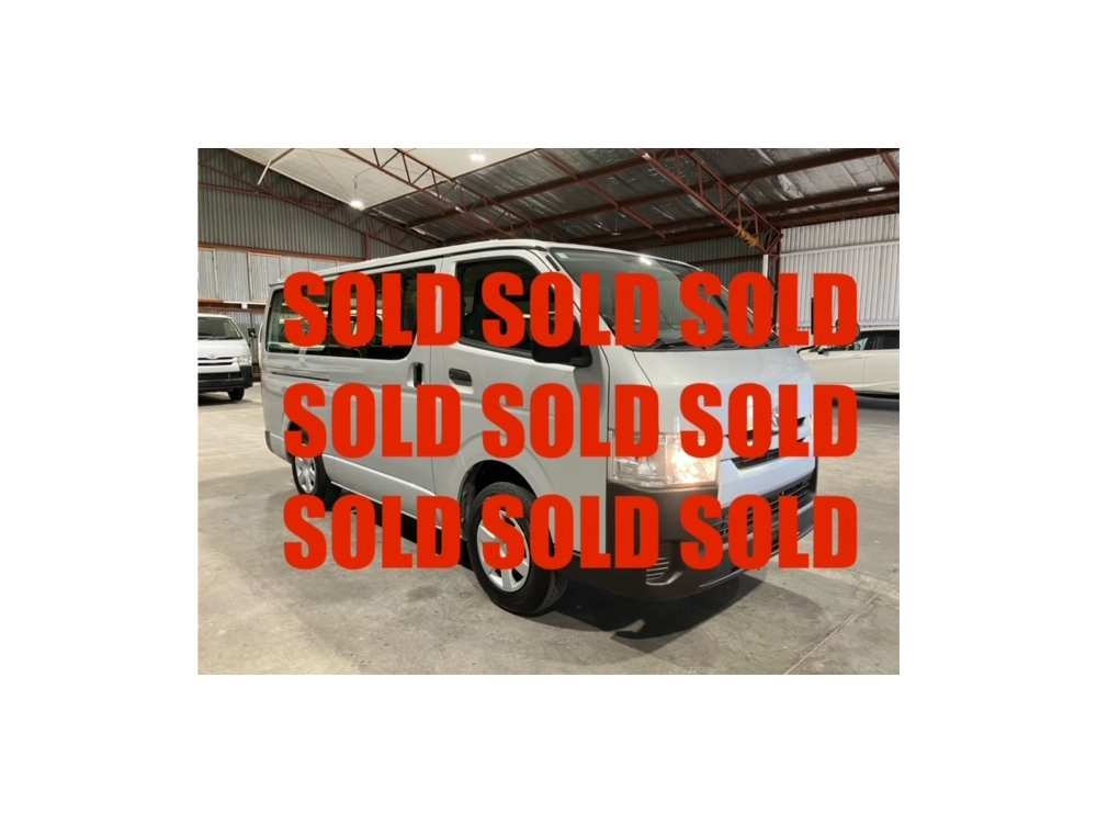 2018 Toyota Hiace 4WD DIESEL TURBO **WAS $40,995 NOW $37,995**