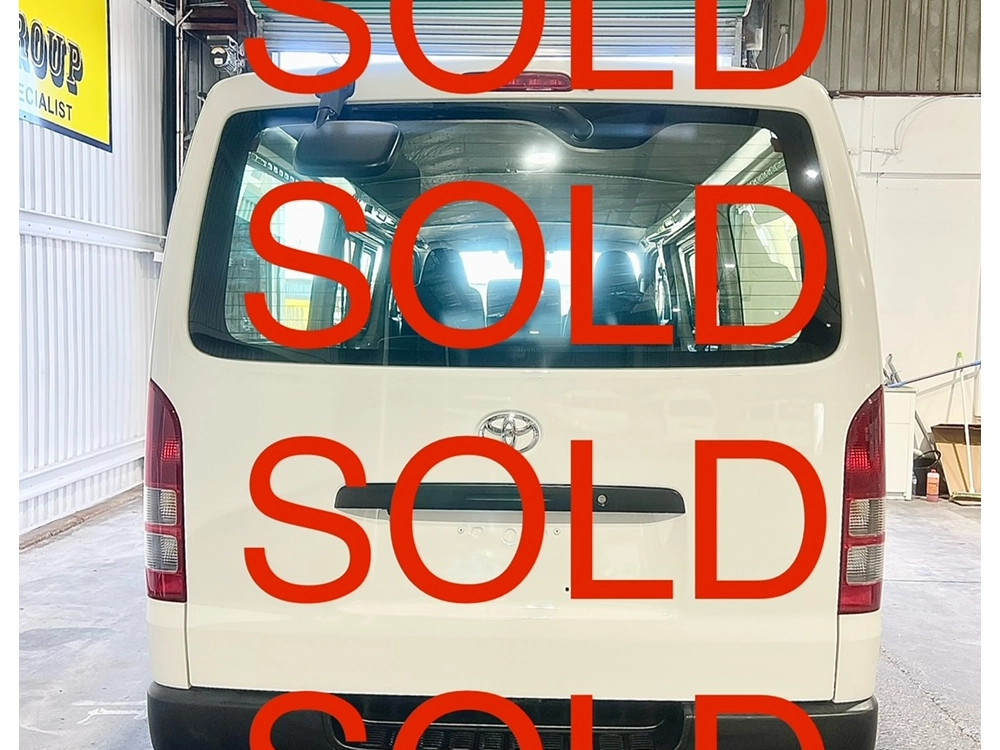 2019 Toyota Hiace NEW SHAPE_ 5 DOORS_ 6 SEATS