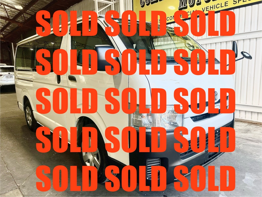 2019 Toyota Hiace *** BIG SALE _SOLD...SOLD...SOLD..