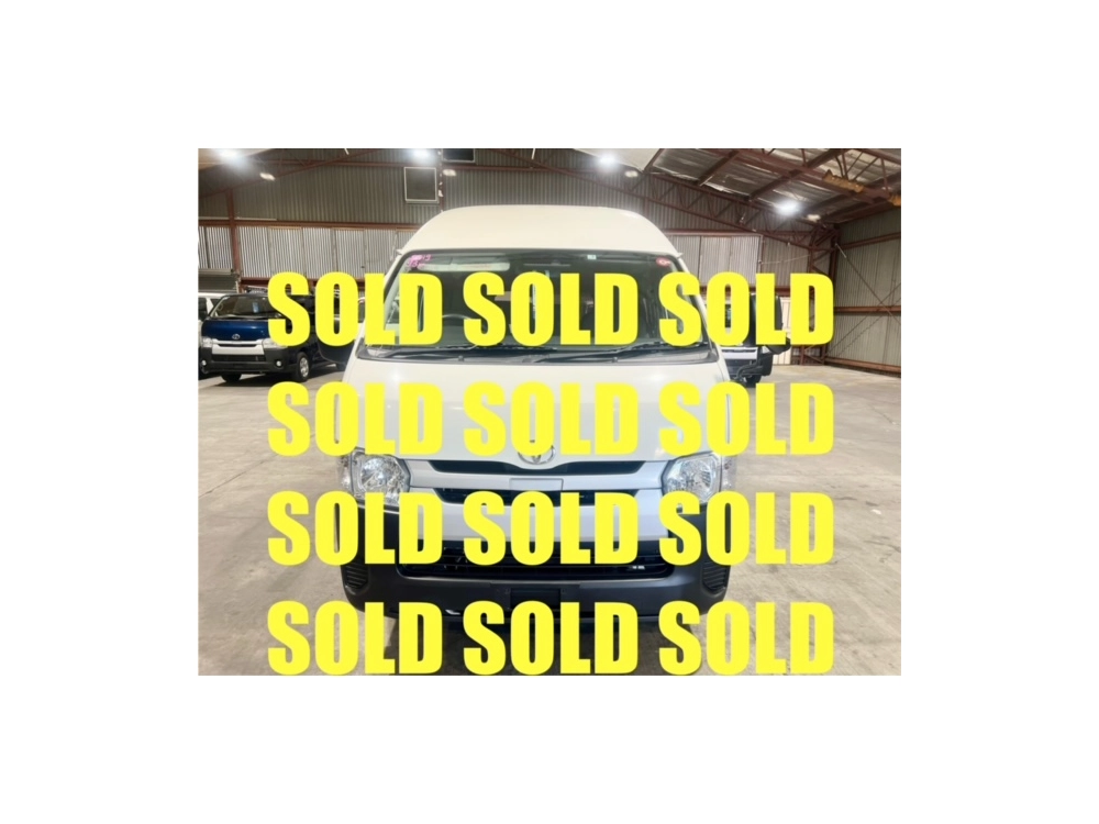 2019 Toyota Hiace 2.8L Diesel HIGHROOF *** BIG SALE_ WAS $39,995 NOW $36,595 ***